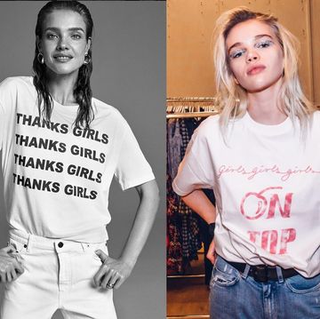 Per la Festa della Donna scegli di indossare una delle 6 t-shirt personalizzate dai fashion designer più importanti del momento, da Nicole Kidman a Dakota Fanning, siamo tutte a sostegno dell'associazione Women for Women International.