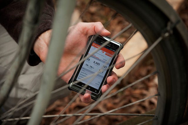 la aplicación de running y ciclismo strava