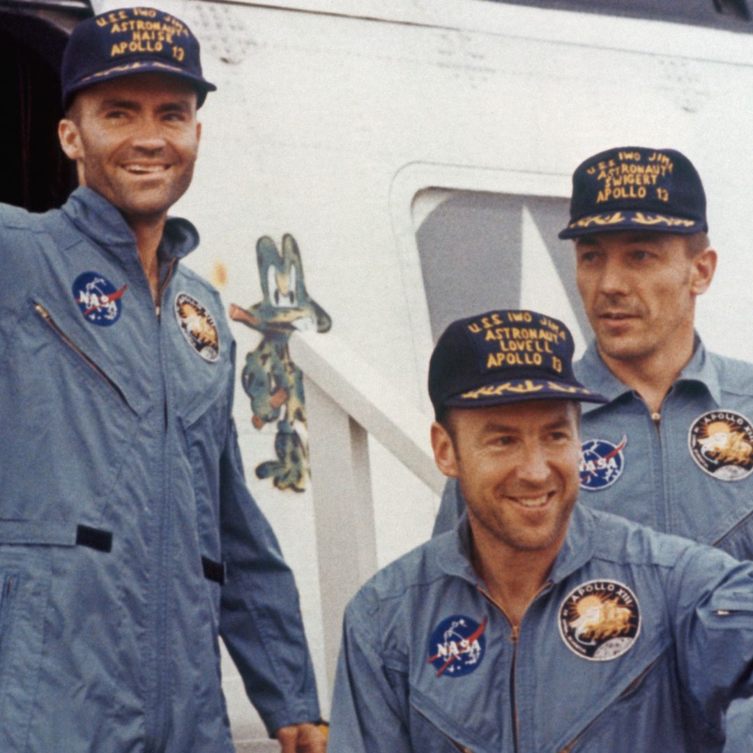 Fred Haise, James Lovell and John Swigert Apollo 13