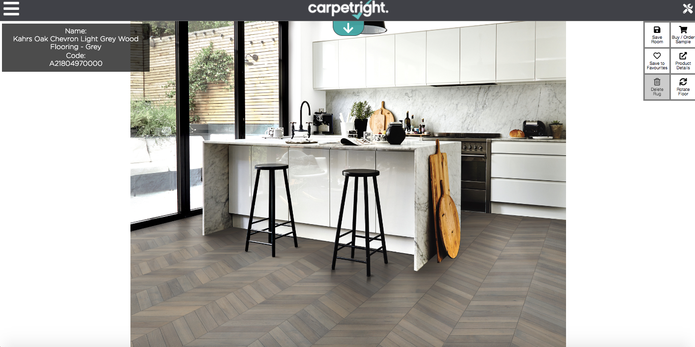 la app para decorar gratis carpetright visualiser