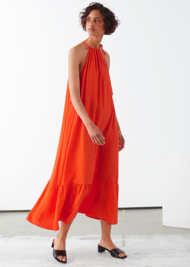 model shot of dress from