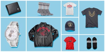 automotive apparel collage