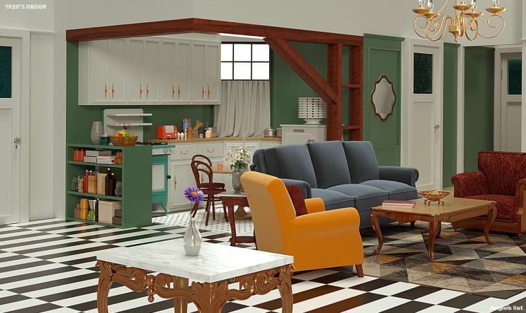 Appartamento Friends: arredare casa come la serie TV. Idee e moodboard