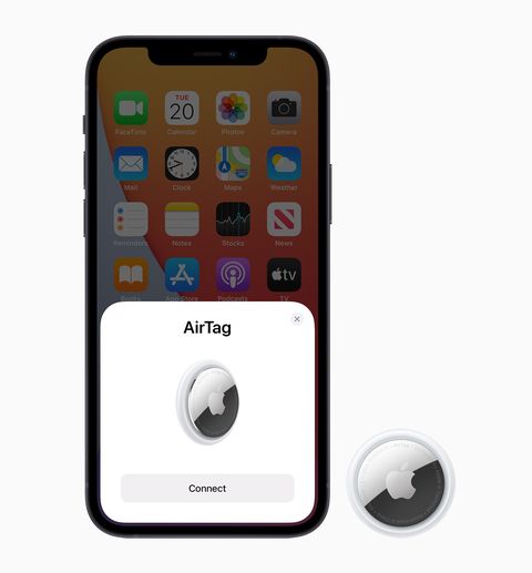 apple airtag and pairing it with an iphone