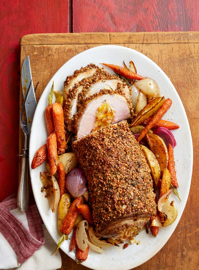 Apple And Apricot Stuffed Pork Loin Recipe 5928