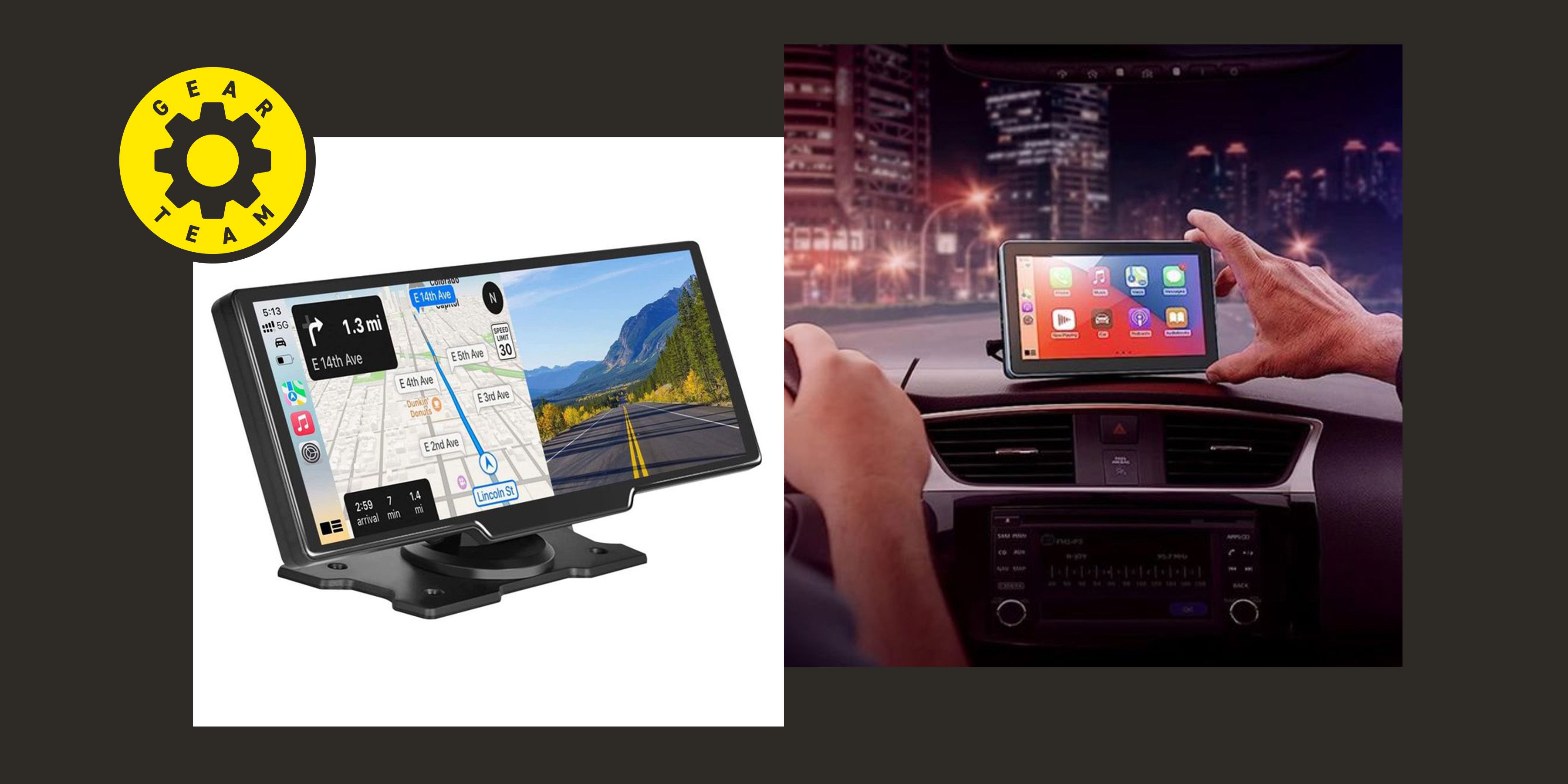 Car 2 Playuniversal Carplay & Android Auto 7-inch Car Radio With Bluetooth  & Steering Control