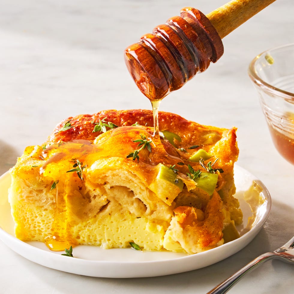 apple cheddar crescent casserole