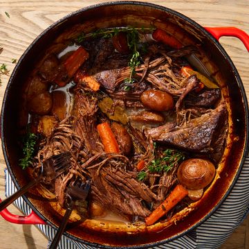 apple cider braised brisket with carrots and potatoes