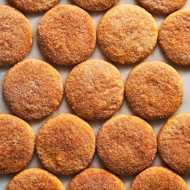 apple cider cookies rolled in cinnamon sugar