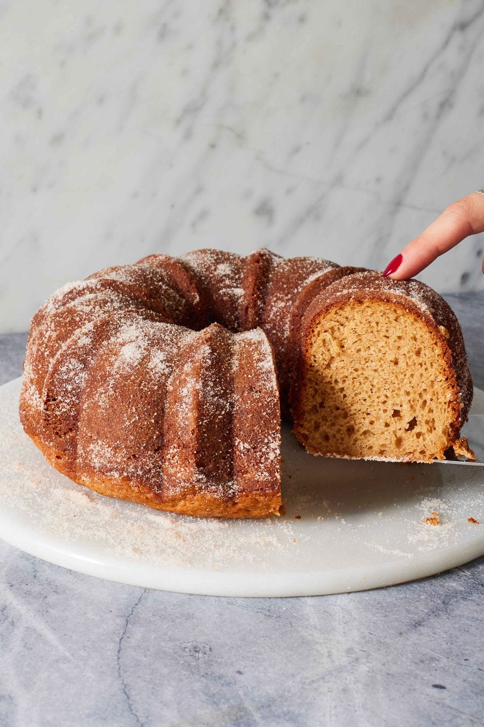 apple cider donut cake