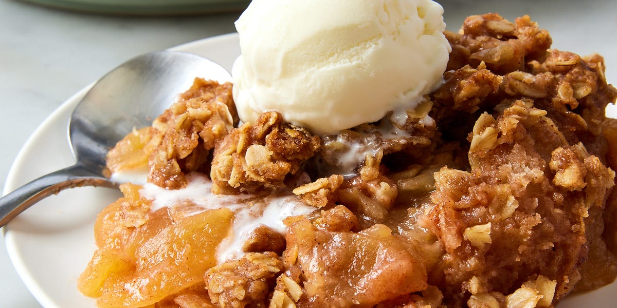 preview for Our Apple Crisp Nails The Perfect Combination Of Jammy Apples And Crisp Topping