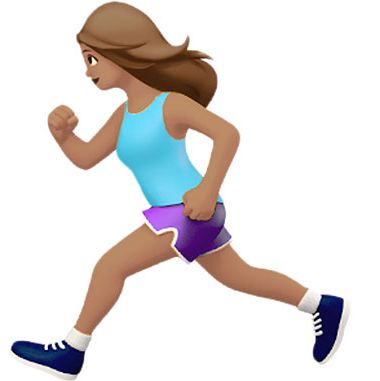 Apple's Female Runner Emoji