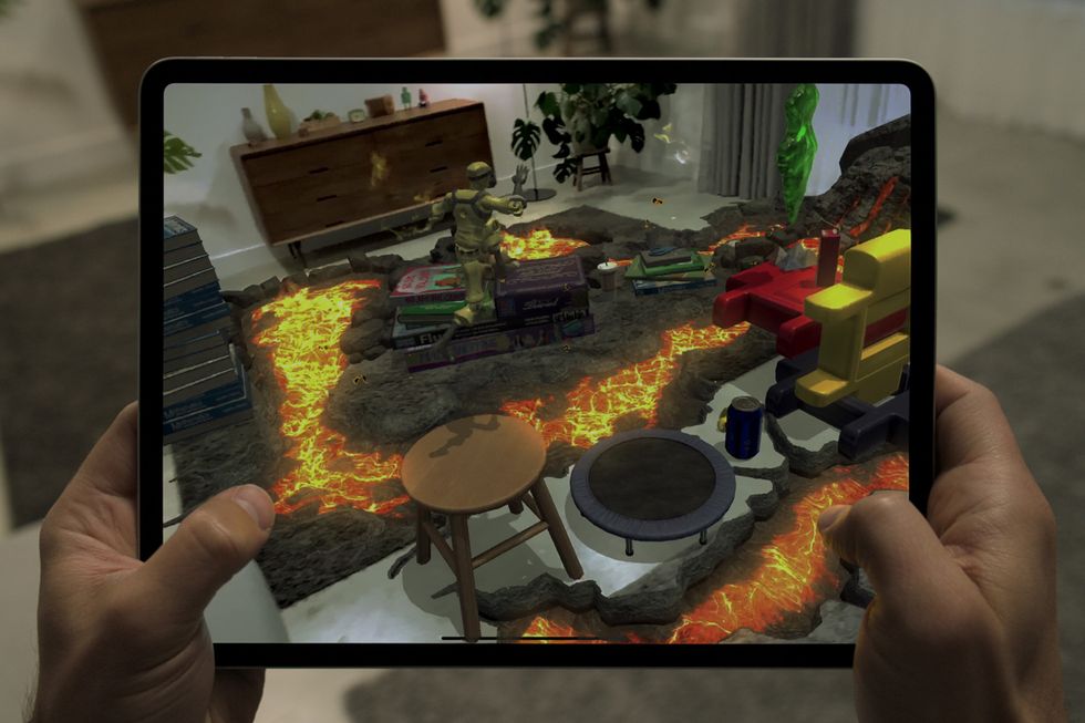 new iPad Pro virtual reality games