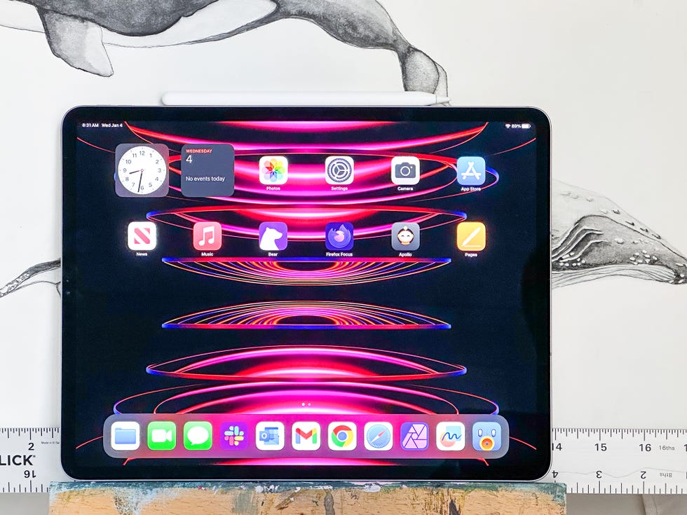 apple ipad pro homescreen