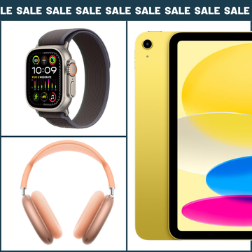 labor day apple deals 2025 a collage of apple products like airpods and ipads