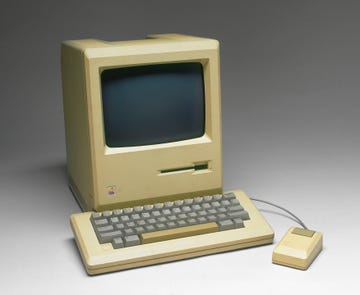 apple macintosh computer, model m001, c 1984