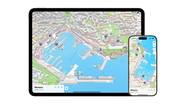 Apple Maps Adding Detailed Highlights of Monaco's F1 Track Ahead of the Grand Prix