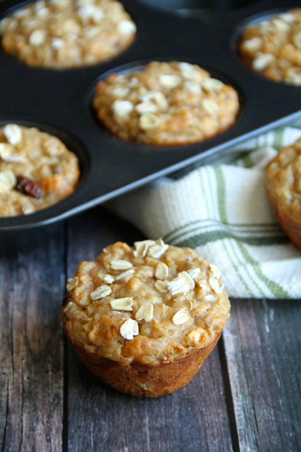 apple muffins oat
