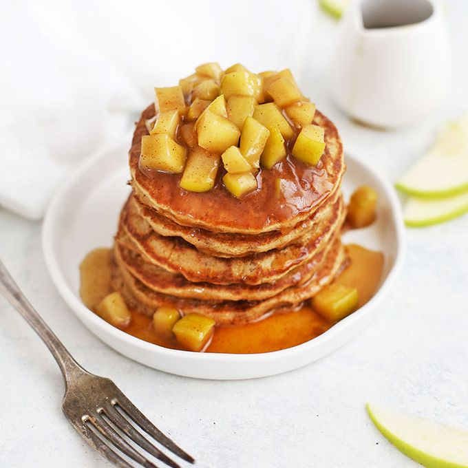 apple oatmeal pancakes