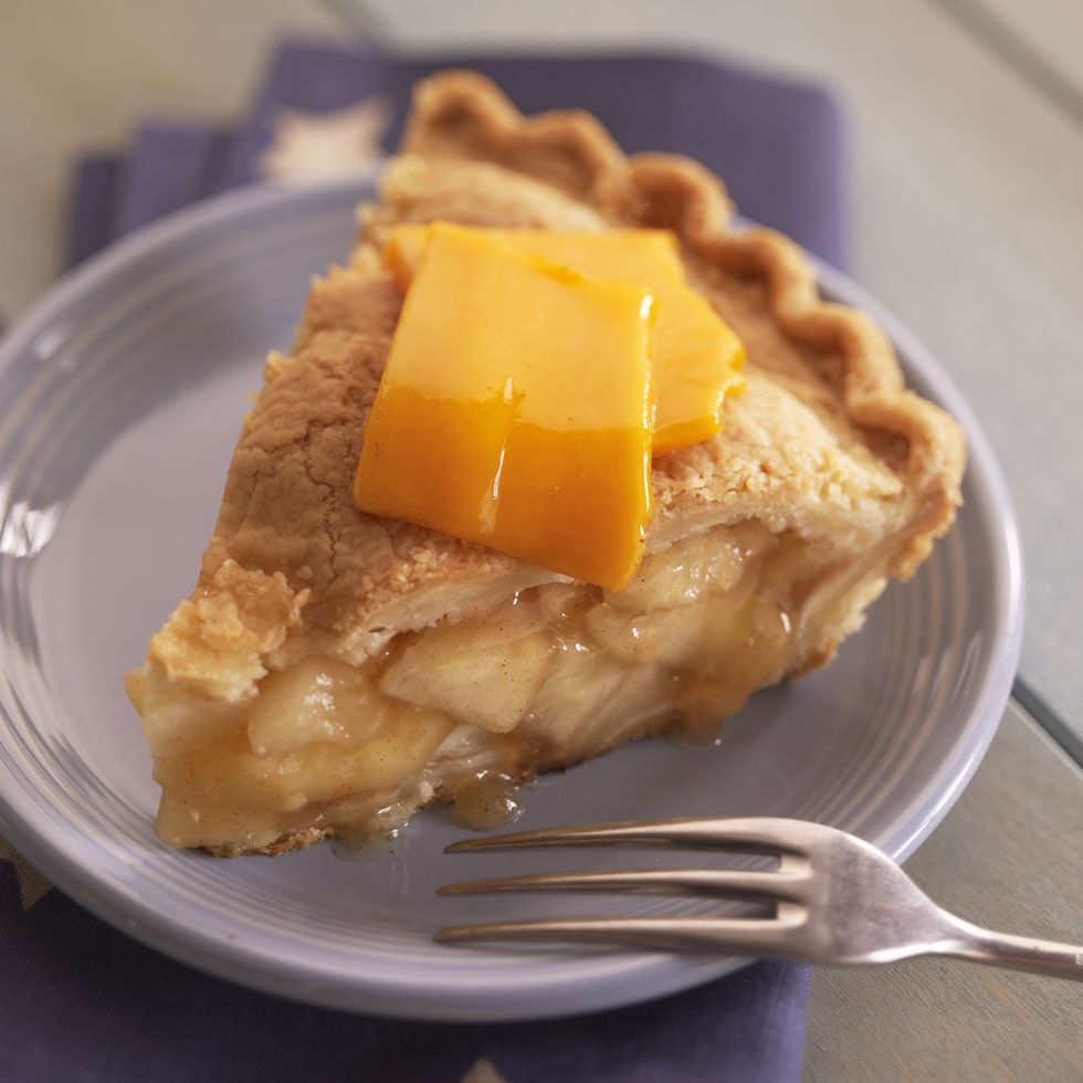 apple pie and cheddar cheese