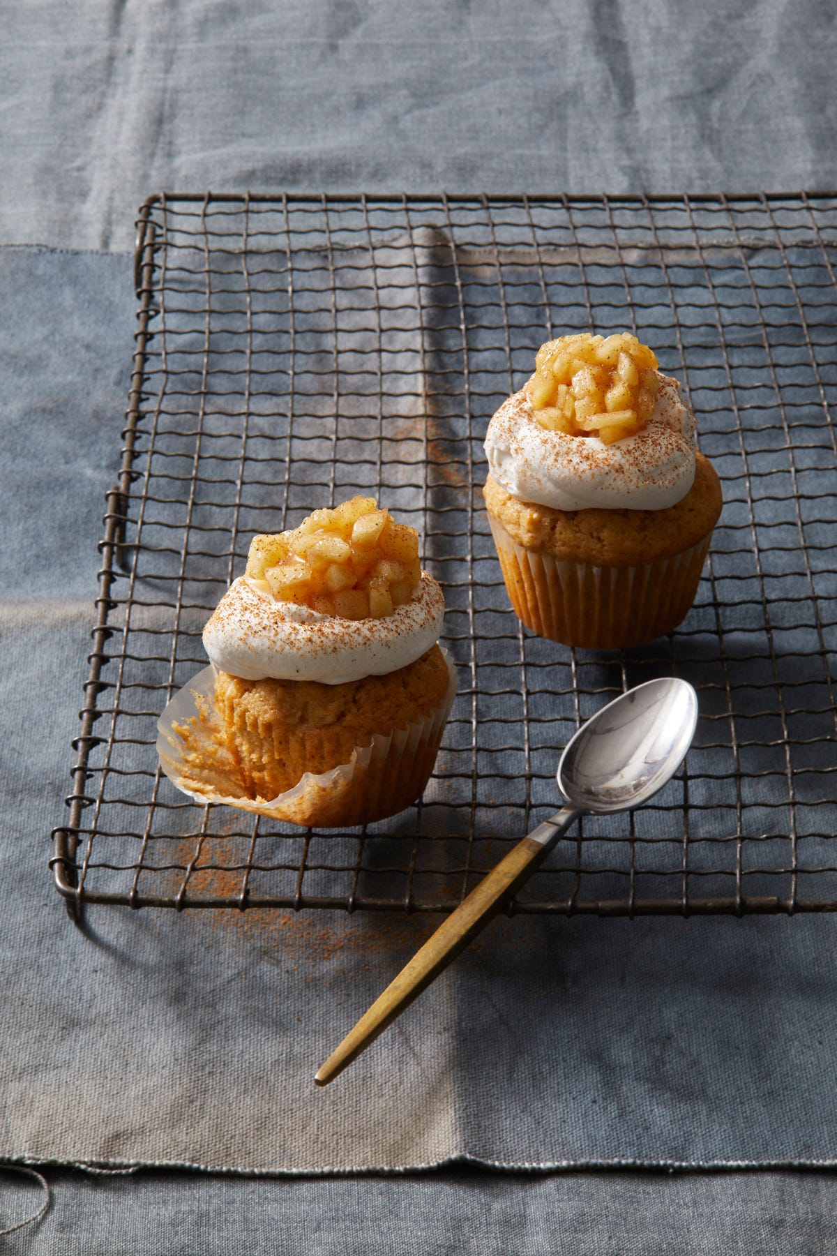 apple pie cupcakes