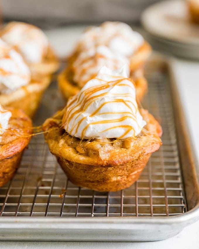 apple pie cupcakes