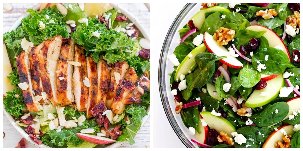 18 recetas de ensaladas de manzana deliciosas y saludables