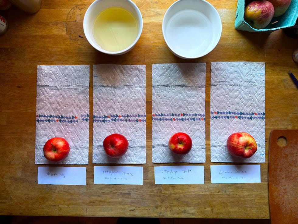 The #1 Way To Keep Apples From Turning Brown