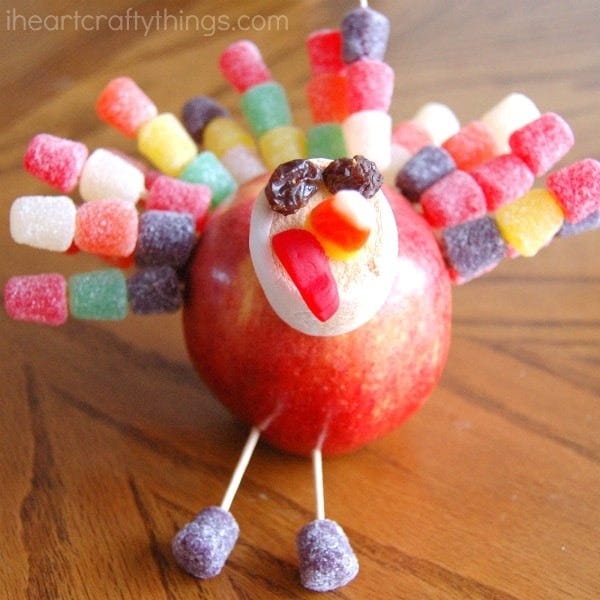 turkey apple craft
