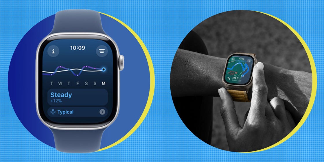 two apple watches