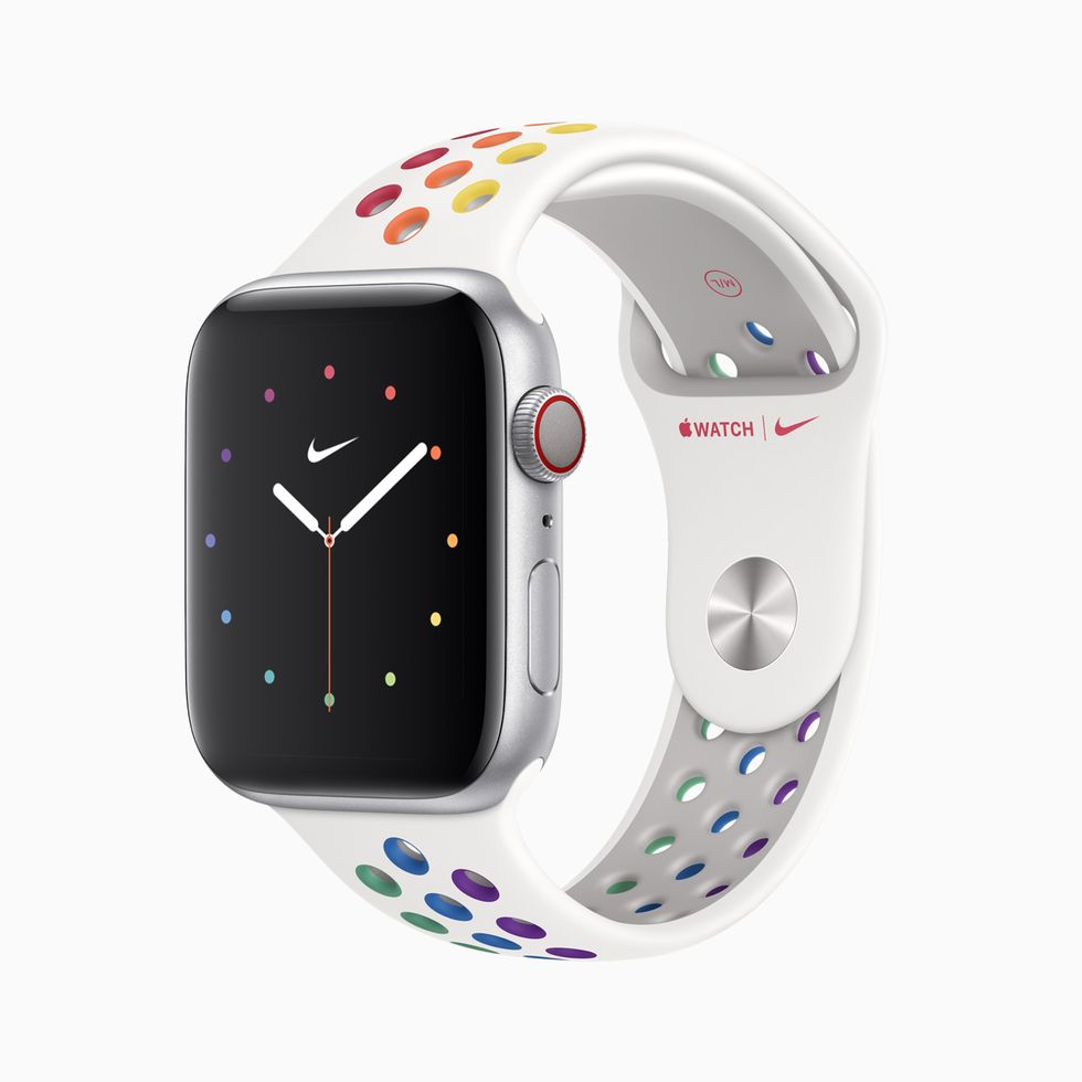 在同志驕傲月，apple x nike 推出聯名 apple watch 彩虹版錶帶
