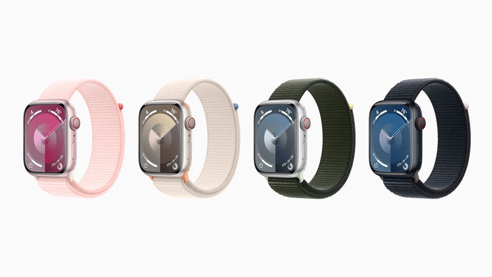 apple watch series 9 colours