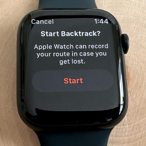 backtrack apple watch series 8 feature