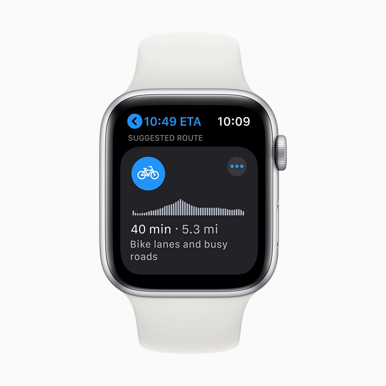 Cycling directions apple watch sale