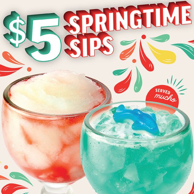 applebee's springtime sips mucho cocktails strawberry daq a rita and tipsy shark