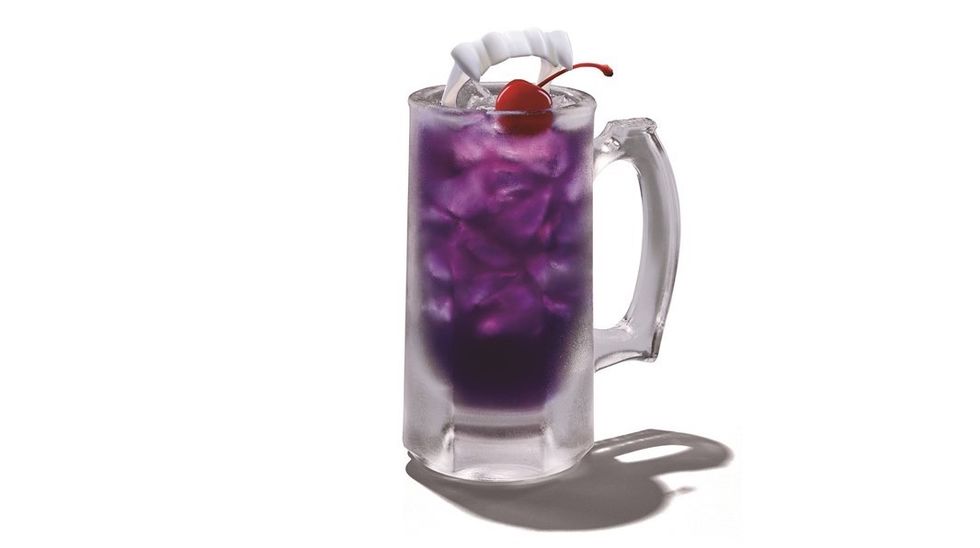 Purple, Violet, Magenta, Drink, Highball glass, 