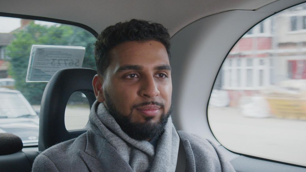 the apprentice, sohail talking in the taxi after being fired