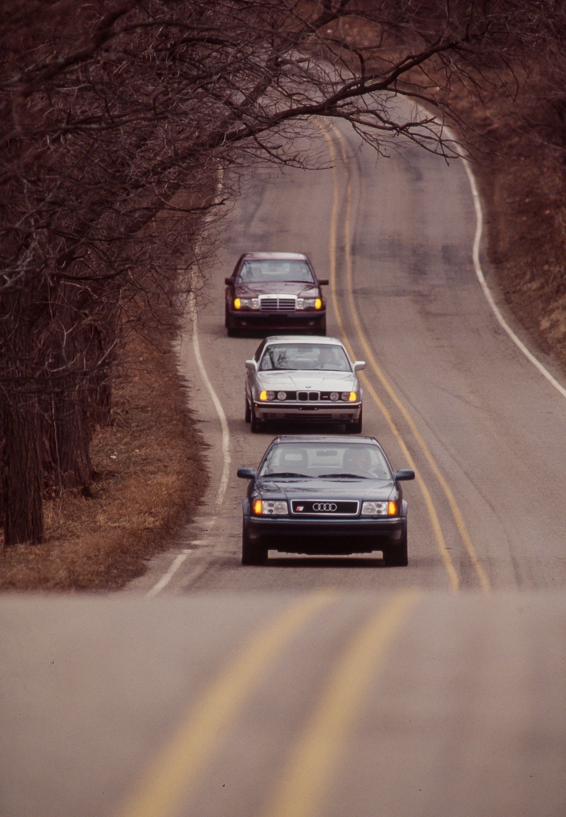 1992 Audi S4 vs. 1992 BMW M5 vs. 1992 Mercedes Benz 500E