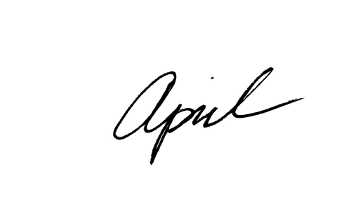 signature of april franzino