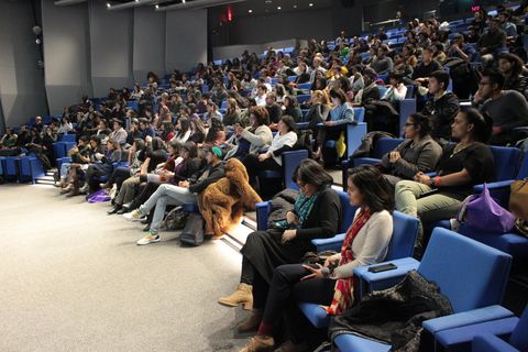Audience, Crowd, People, Auditorium, Convention, Event, Youth, Lecture, Design, Academic conference, 