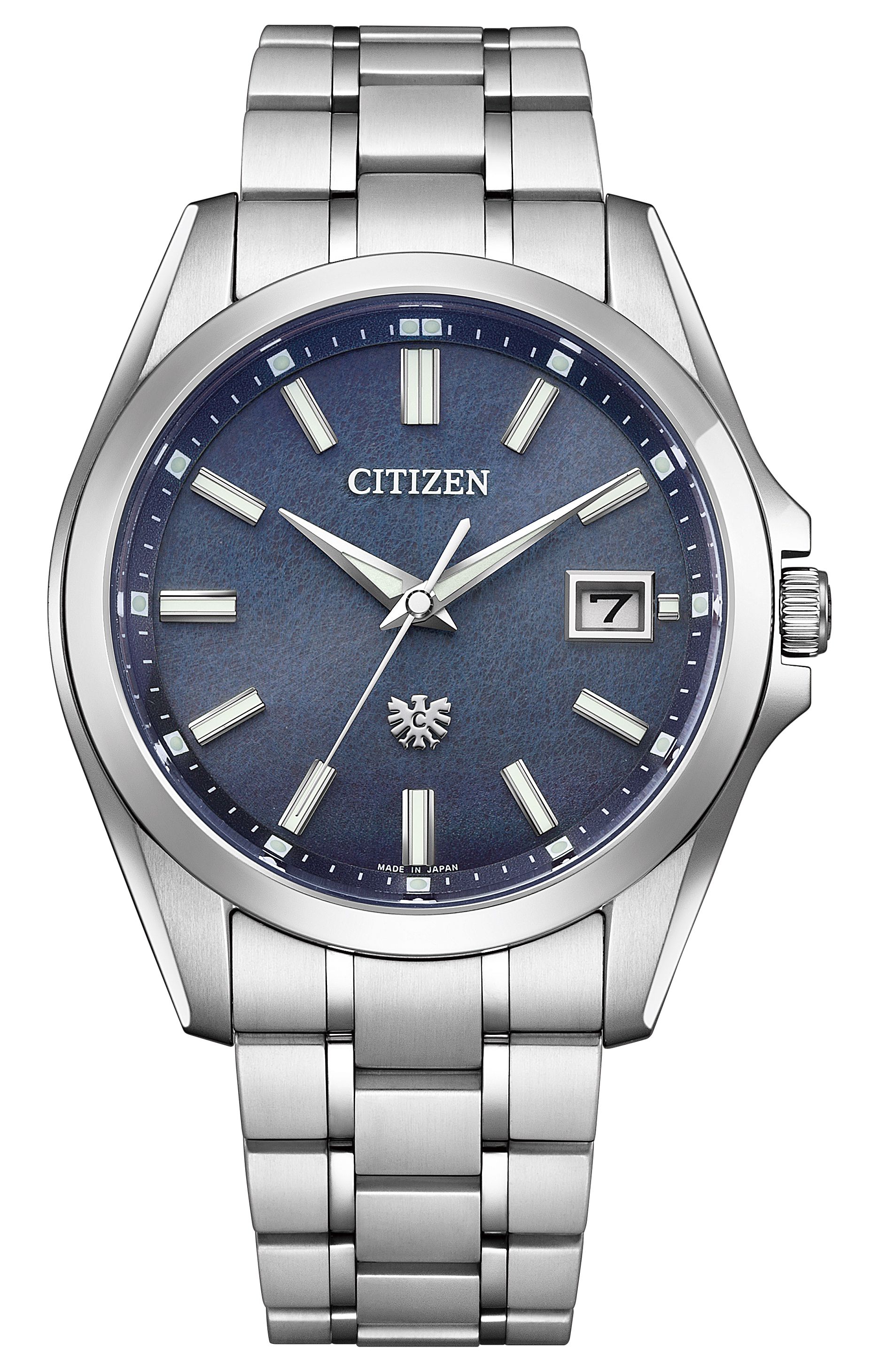 THE CITIZEN ザ・シチズンAQ4091-56M　土佐和紙藍染文字盤 The CITIZEN AQ4091-56M エコ・ドライブ 藍染 土佐和紙ダイヤル