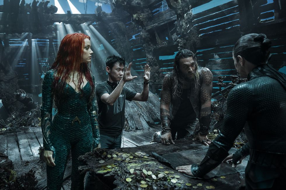 James Wan dirige a Jason Momoa, Amber Heard y Willem Dafoe en Aquaman