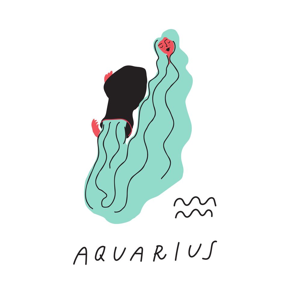 aquarius zodiac sign icon
