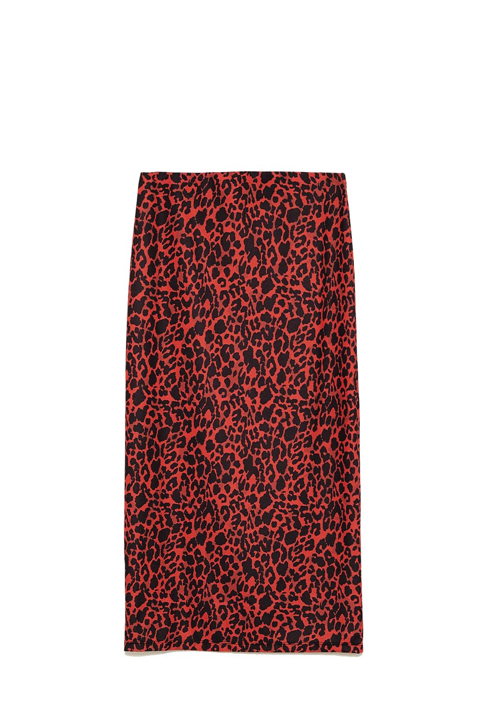 Zara versiona la famosa falda roja de leopardo que se agotó en 48 - Zara versiona mucho más famosa falda roja de leopardo