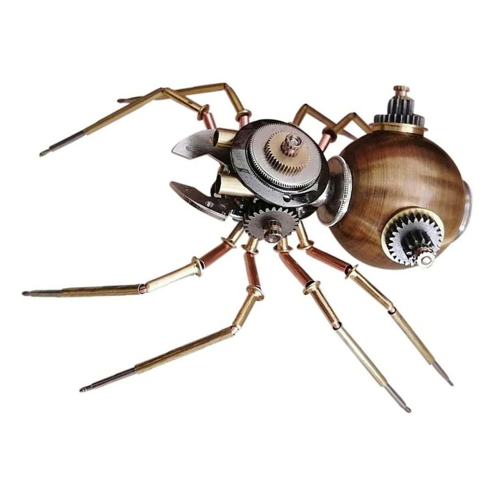 araña mecánica decorativa