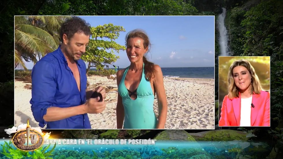 arantxa del sol y finito de cordoba se reencuentran y se besan en 'supervivientes 2024'