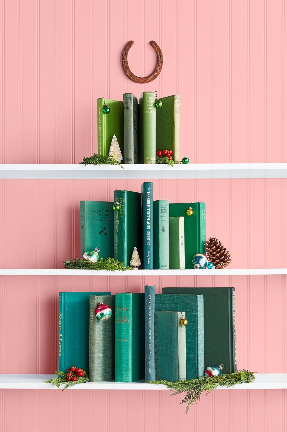 arbol de navidad diy con libros