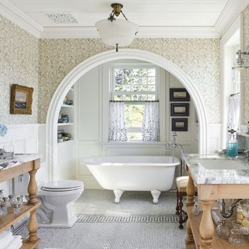 arched bath veranda bathroom makeover ideas