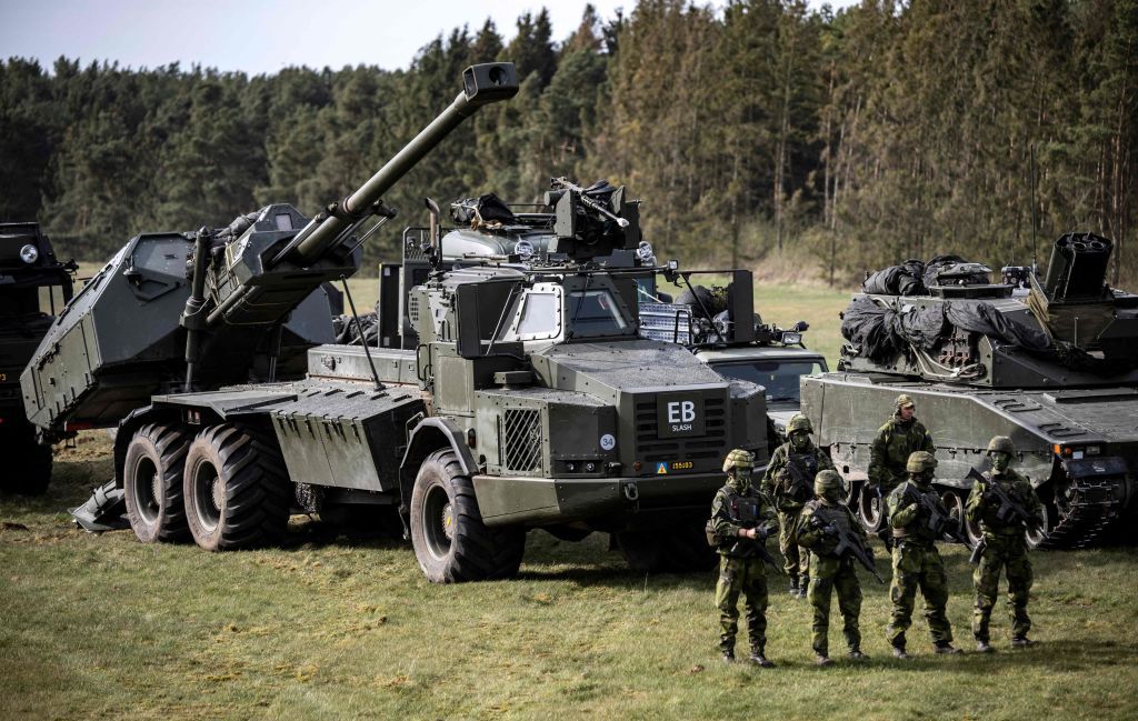 sweden military exercise aurora 23