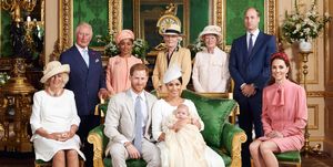 the royal family at archie's christening in windsor